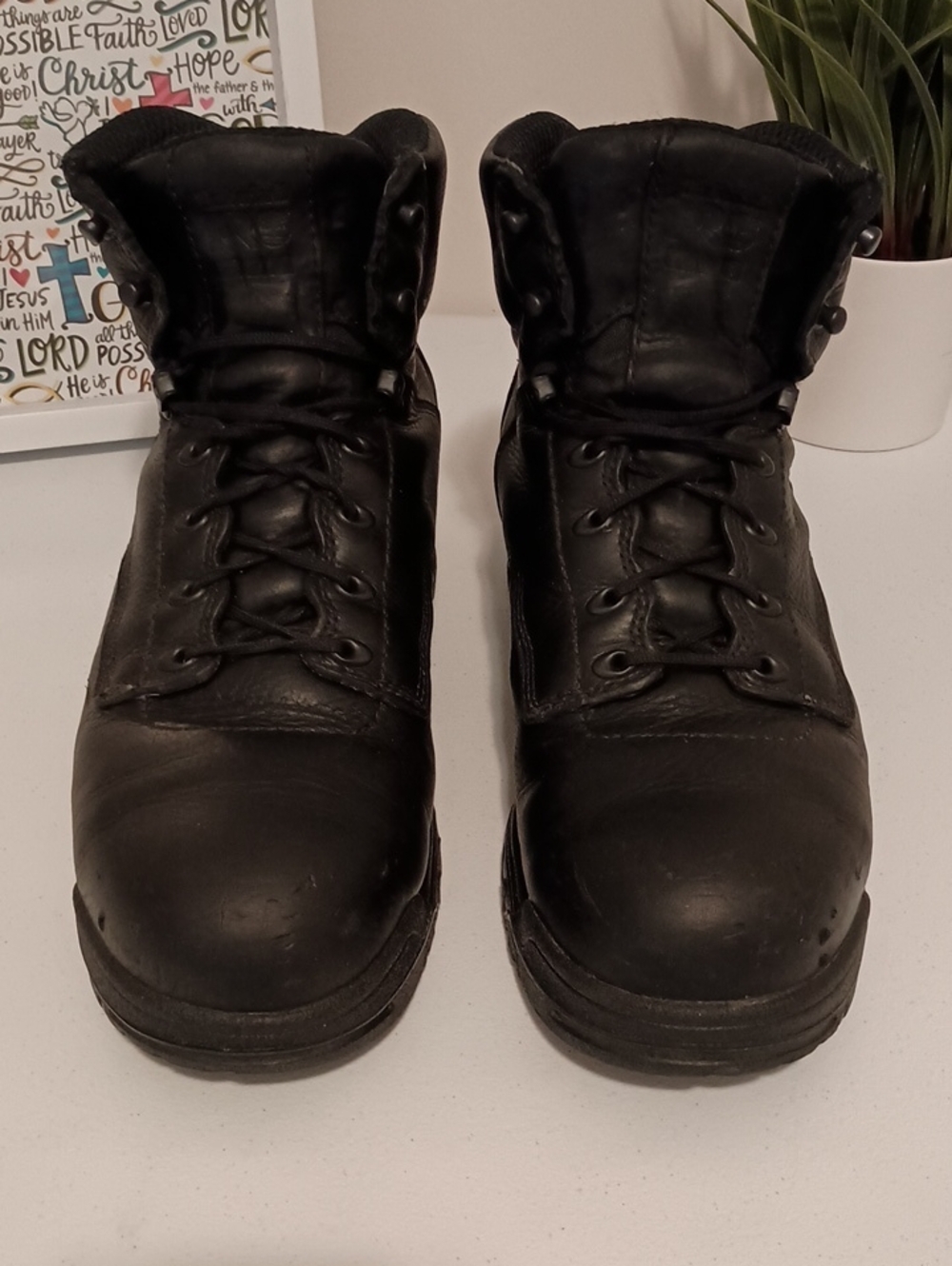Men's Timberland Pro Series Composite Toe Work Boots 🥾